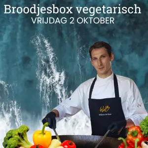 Vrijdag 2 oktober: Broodjesbox - vegetarisch