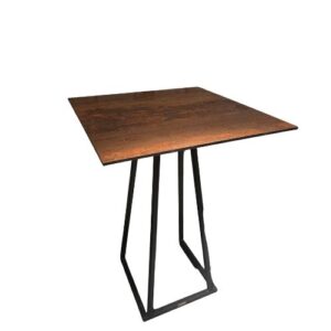 Statafel met stalen frame